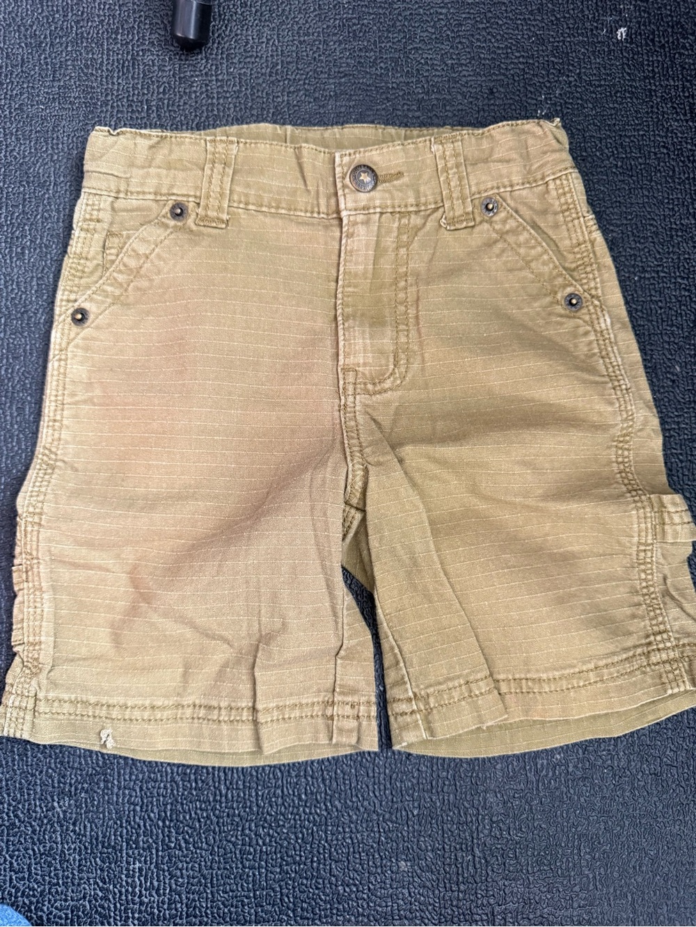Kids Classic Tan Utility Shorts